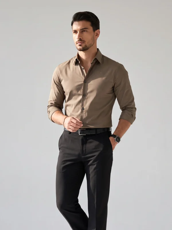 Taupe Essential Shirt